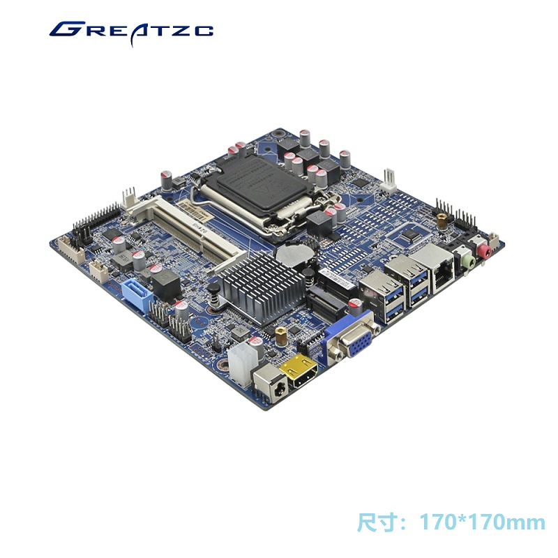 Mini ITX一体机蘑菇视频软件大全 迷你PC蘑菇视频软件大全 INTEL H310芯片组 支持9、8、7、6代CPU