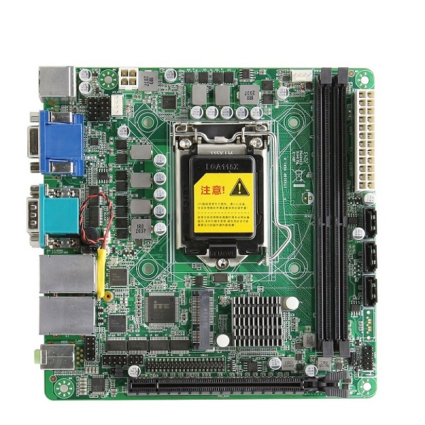 H310B365系列MINI ITX工控蘑菇视频软件大全支持6、7、8、9代台式CPU
