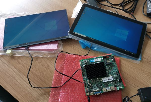蘑菇视频ITX J6412无风扇工控蘑菇视频软件大全同时支持2个EDP显示屏