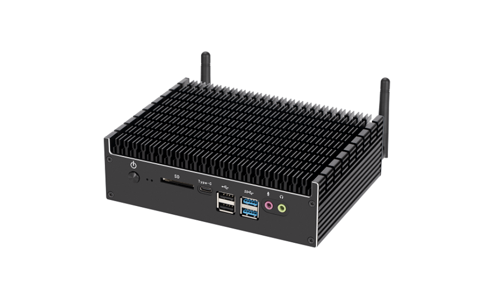 intel 8代10代无风扇工控蘑菇视频app污下载ZC-WG10双网带COM口双屏4K显示