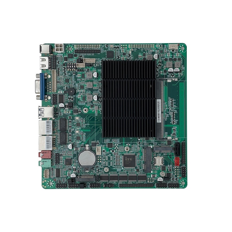 MINI ITX工控蘑菇视频软件大全ZC-ITX6412双网6串支持2个EDP点屏