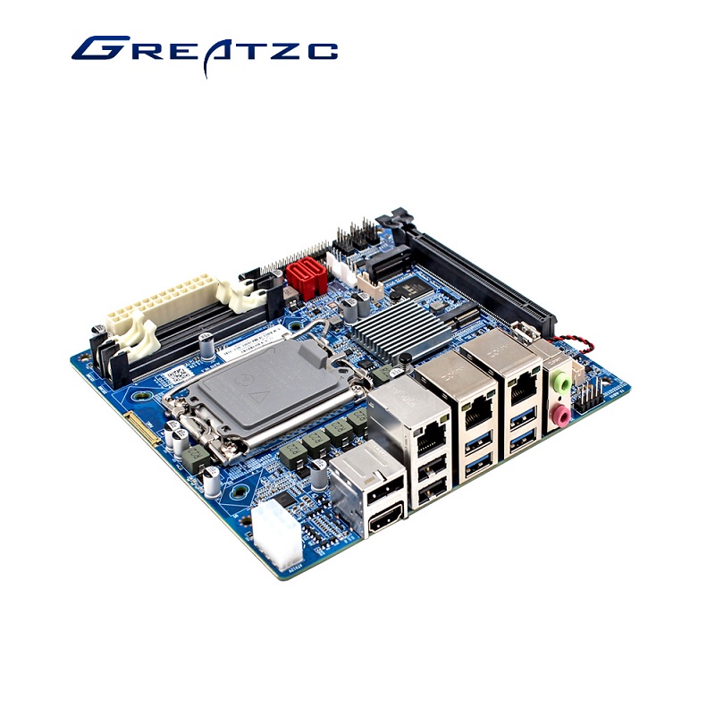 H610 ATX工控蘑菇视频软件大全 3网卡6串口支持12代 13代高性能桌面CPU